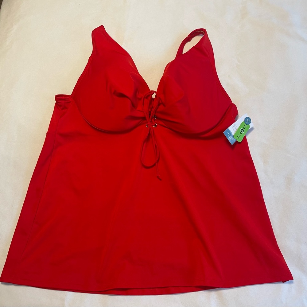 Lightly Lined Plunge Tankini